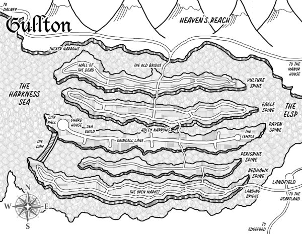 Gullton map